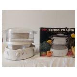 Salton combo steamer 2. Needs cleaning - two in