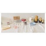 Campbell's chicken soup mug collector bottles,