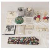 Assortment of Watkins products Thai metal