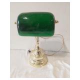 Brass bankers desk light
