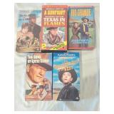 Five Western VHS movies two meals for sister