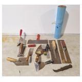 Masonry tools and automotive paper
