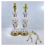 Beautiful Vintage Czech Bohemian Cut Glass Table