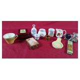 Creamer, Spoon Rest, Musuc Bix, Sugar Dush, Tea