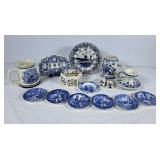 Wedgwood Plate Series, Delfts Clock, Music Box,