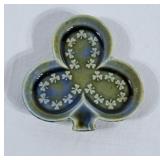 Irish Porcelain Shamrock Trinket Dish