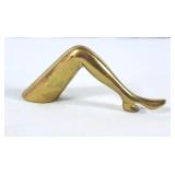Solid Brass Leg Bottle Opener