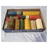 Assortment of candles