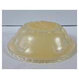 Pretty Vintage Glass Light Shade