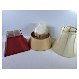 Four Lampshades - Various Sizes