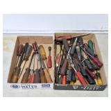 Assorted screw drivers