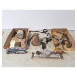 Pneumatic wrench, sander, impact, chisel with