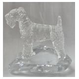 Neil Harris 2008 Crystal Terrier Paperweight