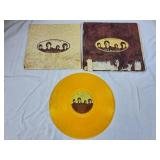 Beatles love song. Yellow vinyl. record cover