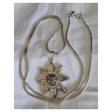 Sterling Silver 925 Necklace 25.7 grams