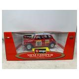 1/16 Burago 1960 mini Cooper montecarlo