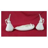 Vintage Serving Pieces w/Speckled Glaze