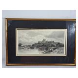E. Duncan 'Windsor Castle' Print 24'Lx16'H