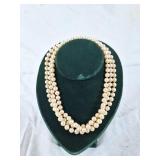 Gorgeous Vintage heavy pearl necklace