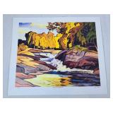 A.J. Casson Print 'Rapids on the Magnetawan' -