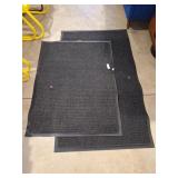 Pair of mats. 46' x 36' & 59' x 35'