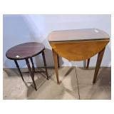 Vintage Baker Furniture Pembroke drop leaf side