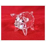 Swarovski Crystal pig