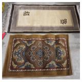 Pair of carpets. 36' x 2' & 4' x 2'