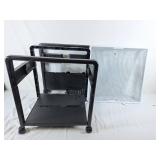 2 folding file organizers and 2 wire baskets