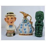 Jim Beam & Kahlua Liquor Decanters
