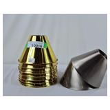 Brass Lamp Shades - 11 Total