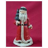 Heavy Cast Santa Door Stop