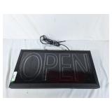 Open Sign! Works. 25' l x 13' h