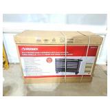Husky 9 drawer workbench with solid wood top -