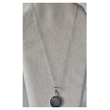 Sterling Silver 925 20' Necklace with 925 Pendent