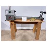 CAI wood turning lathe model K1432 - tested works