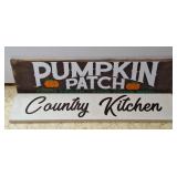 Rustic farm house decorative signs. 30' l x 8' h