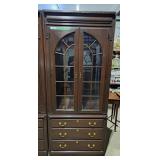 Harden 3 drawer display display cabinet