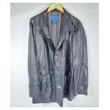 Faconnable Lambskin Leather Jacket - Men's XL