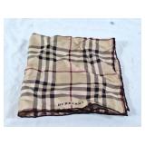 Burberry 100% silk handkerchief