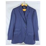 Polo Ralph Lauren Navy Blue Pinstripe Suit - Mens