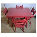 Solid Maple Dining Table With Pull-Out Extensions