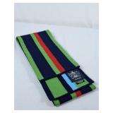 Beautiful Drake's Striped Wool Scarf - 75%