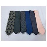 Collection of Armani & Versace Silk Ties