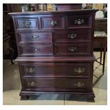 Gibbard mahogany 7 drawer dresser