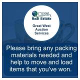 Please Bring Any Packing Supplies You'll Require
