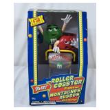 New in Box M&M Roller Coaster Candy Dispenser