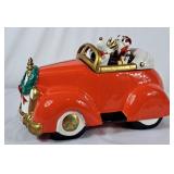 New in Box Fitz & Floyd Christmas Car Cookie Jar