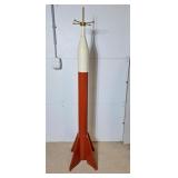 Coat Stand handmade, wooden model rocket,