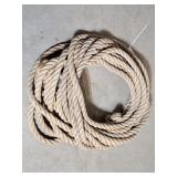 Large 65ft x 1' hemp rope